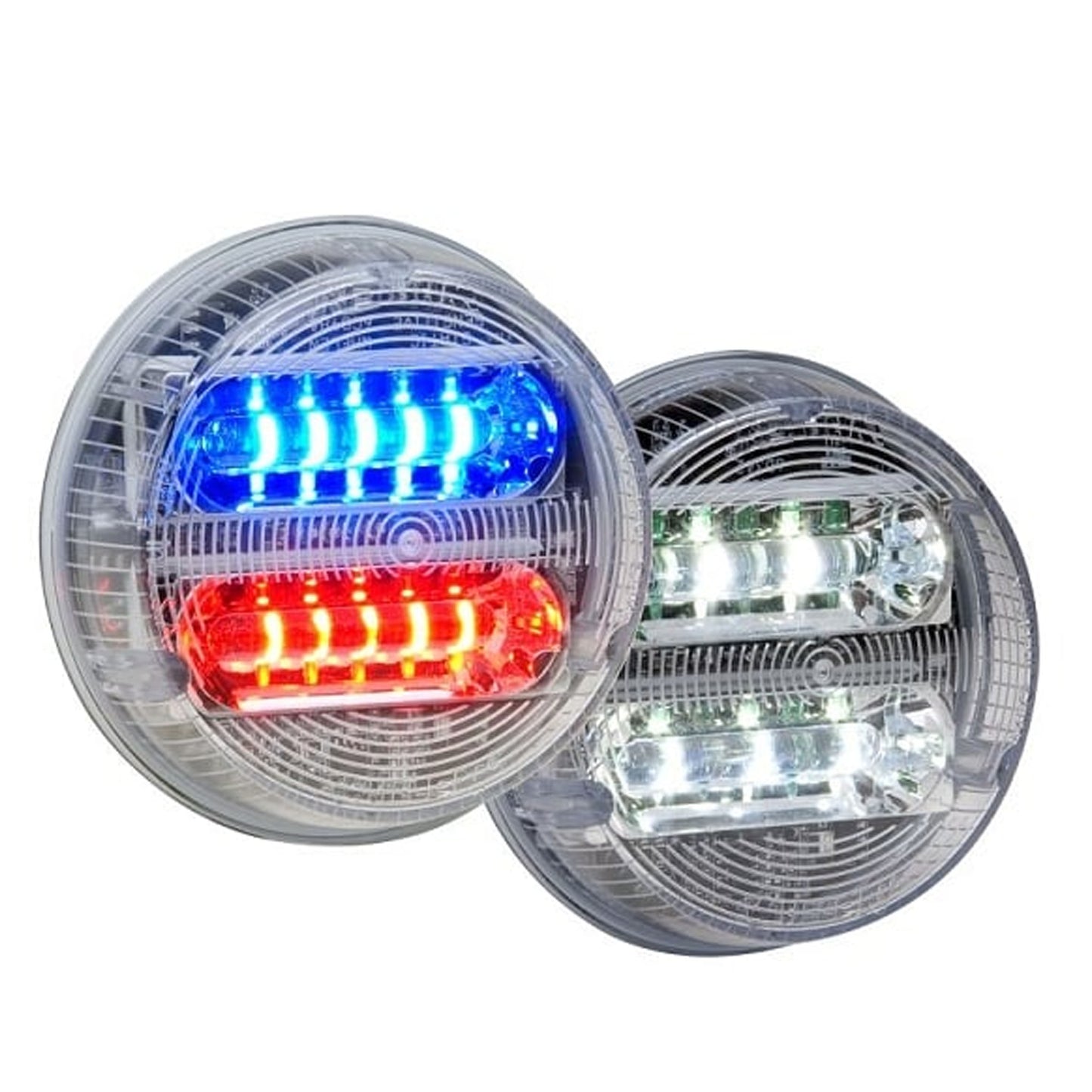 Whelen 3.5" Round Super-LED® Lightheads with Clear Extended Lens