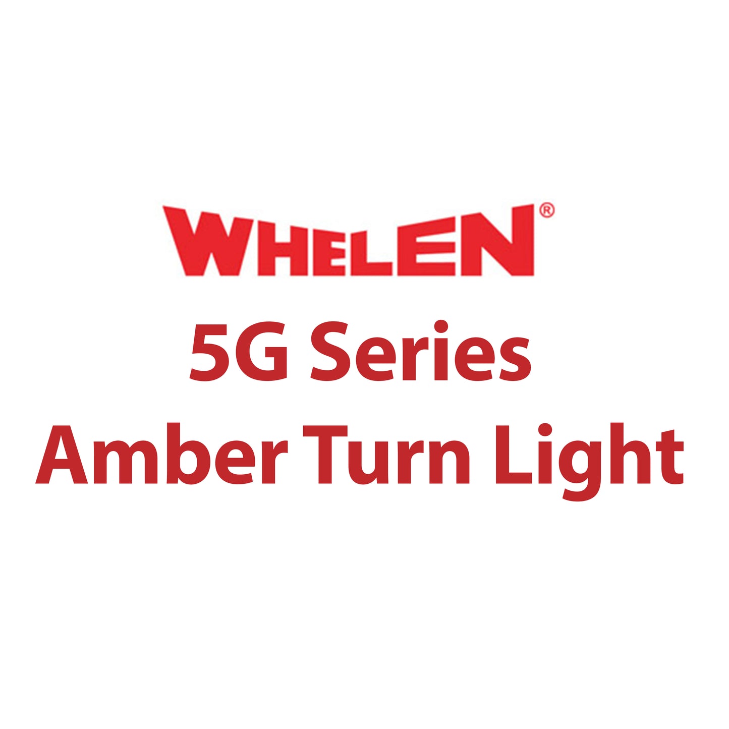 Whelen 5G Series Super-LED® Amber Turn