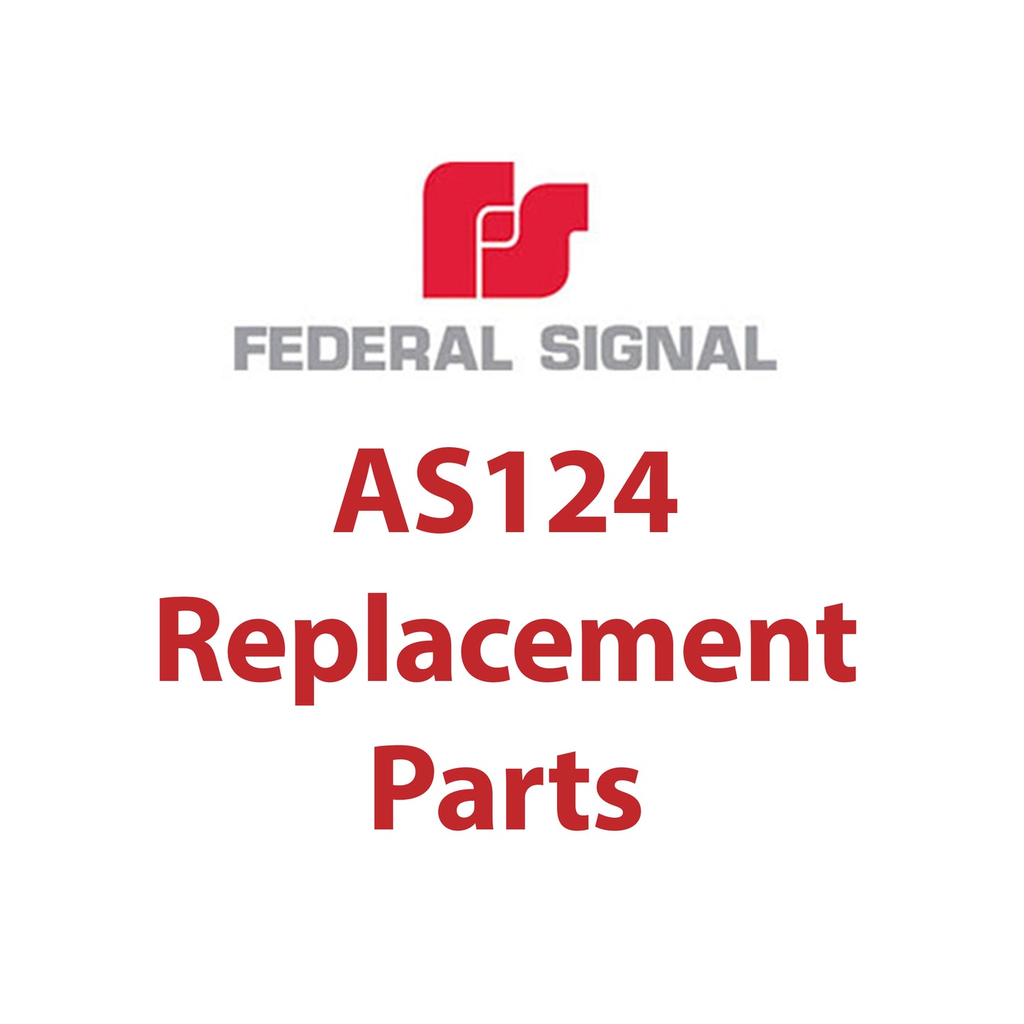Federal Signal AS124 Speaker Replacement Parts