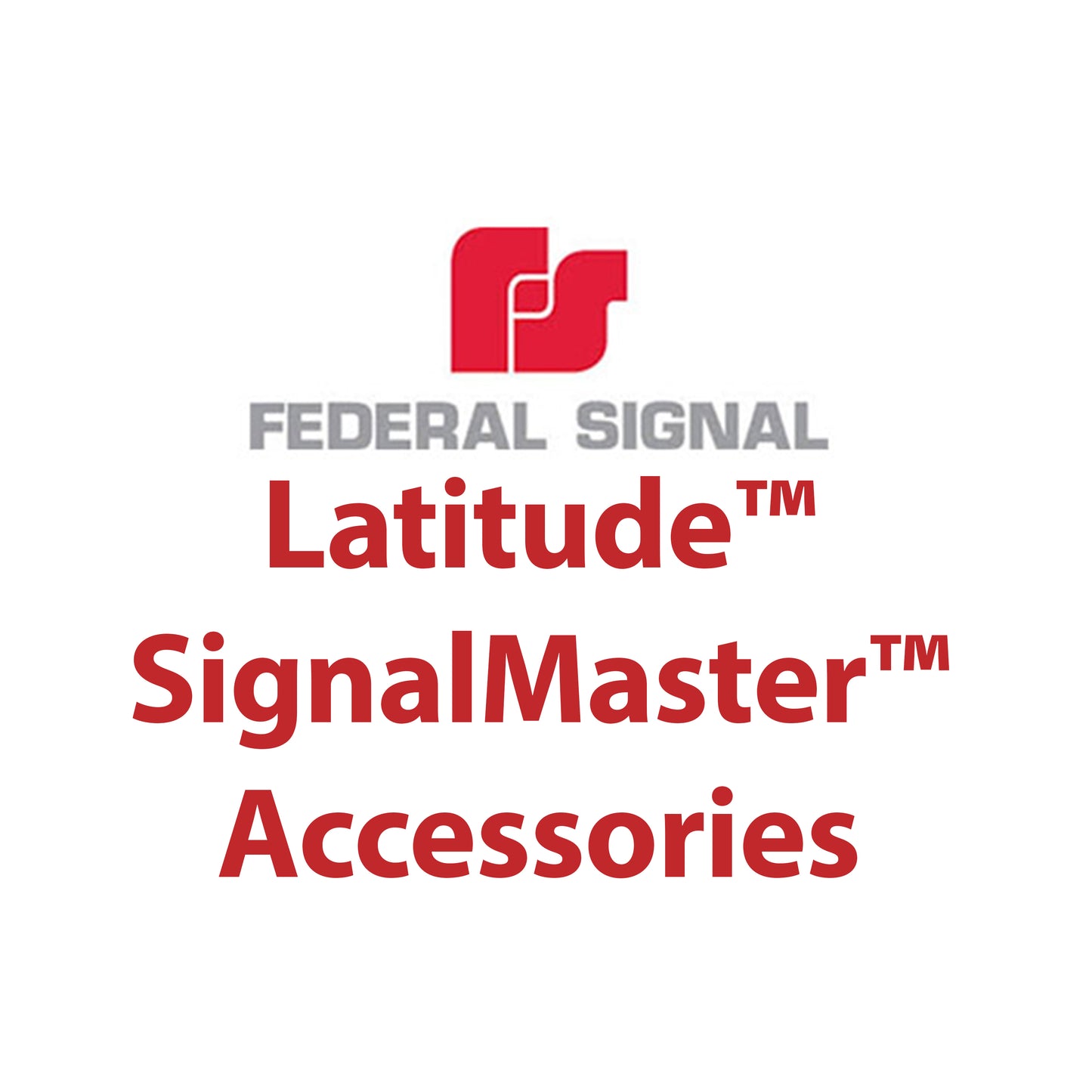 Latitude™ SignalMaster™ Warning Lights Accessories