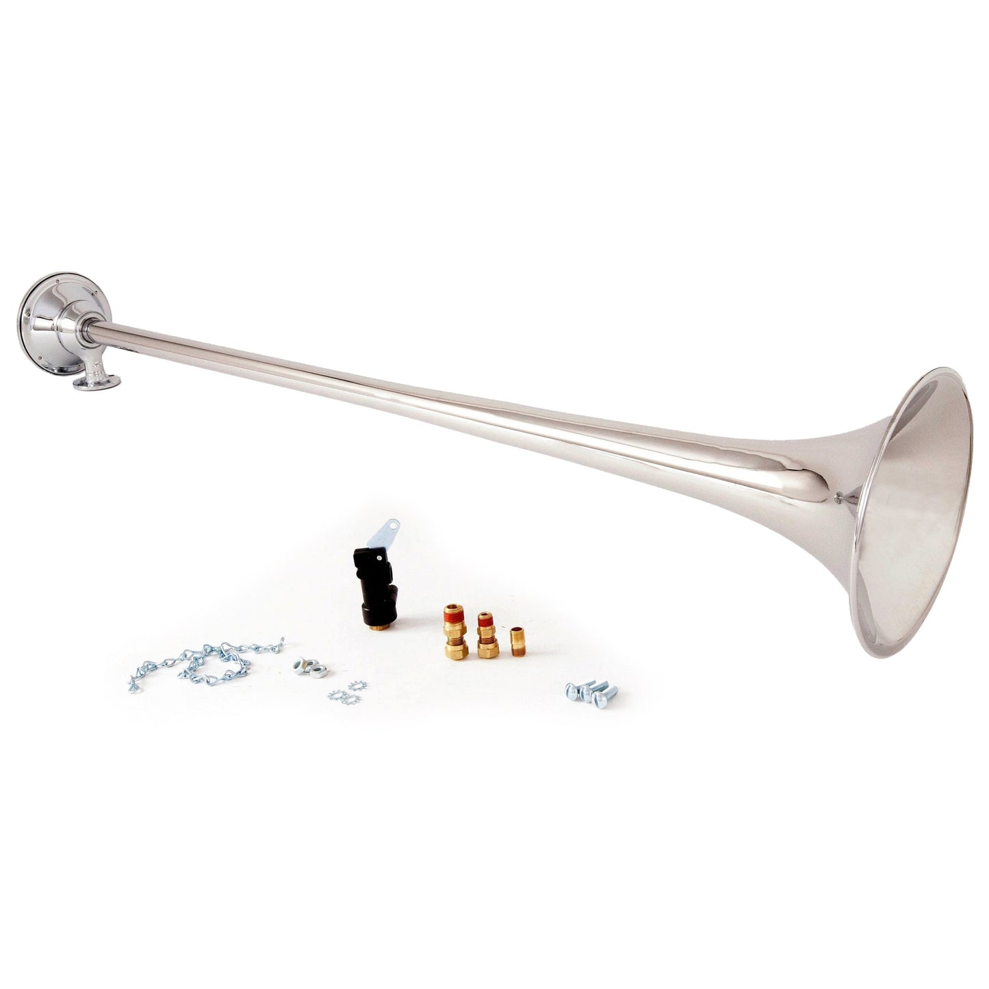 1018 Deluxe Single Organtone™ Horn, 24 ½” with 1734 Installation Kit