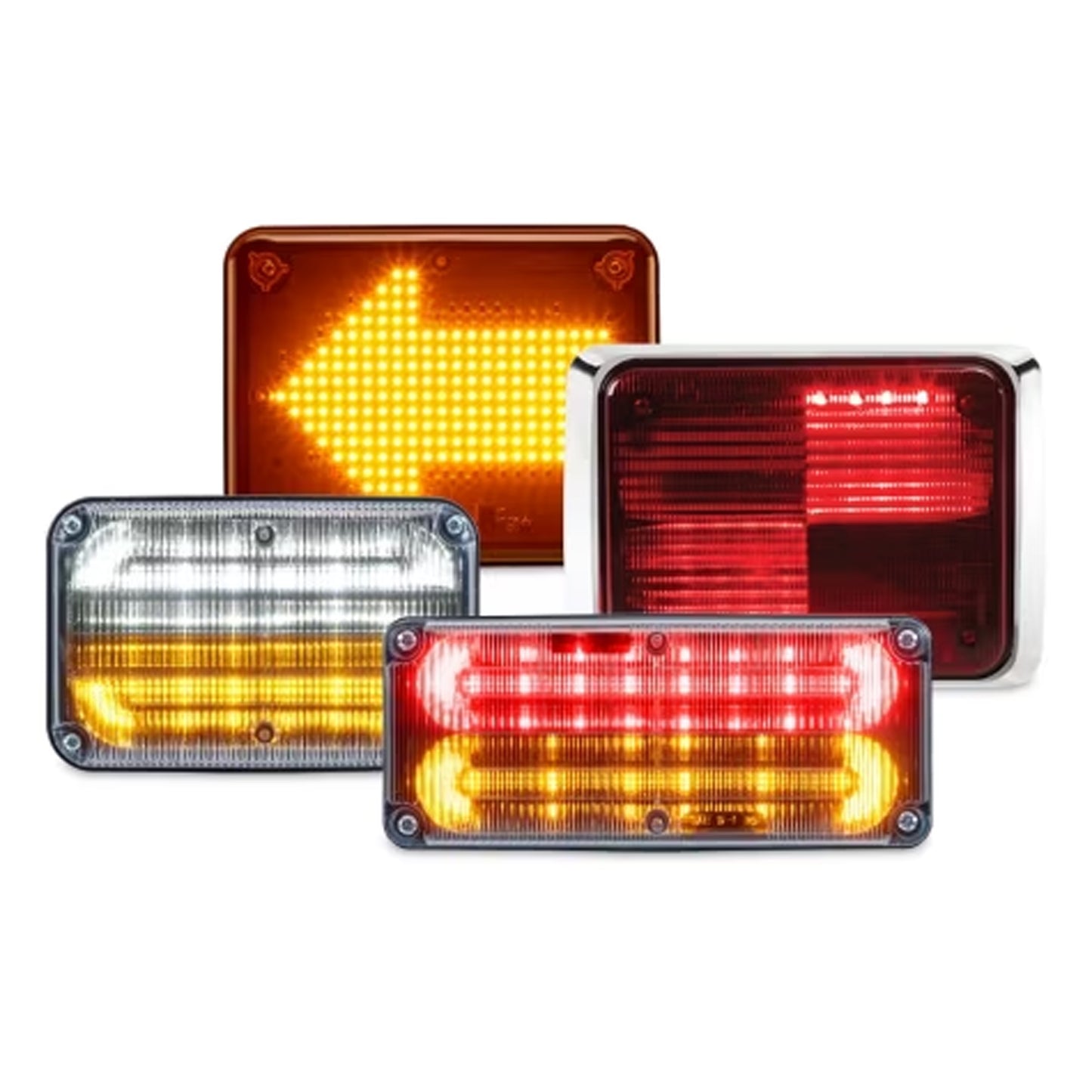 Federal Signal QuadraFlare® LED Lights 6x4