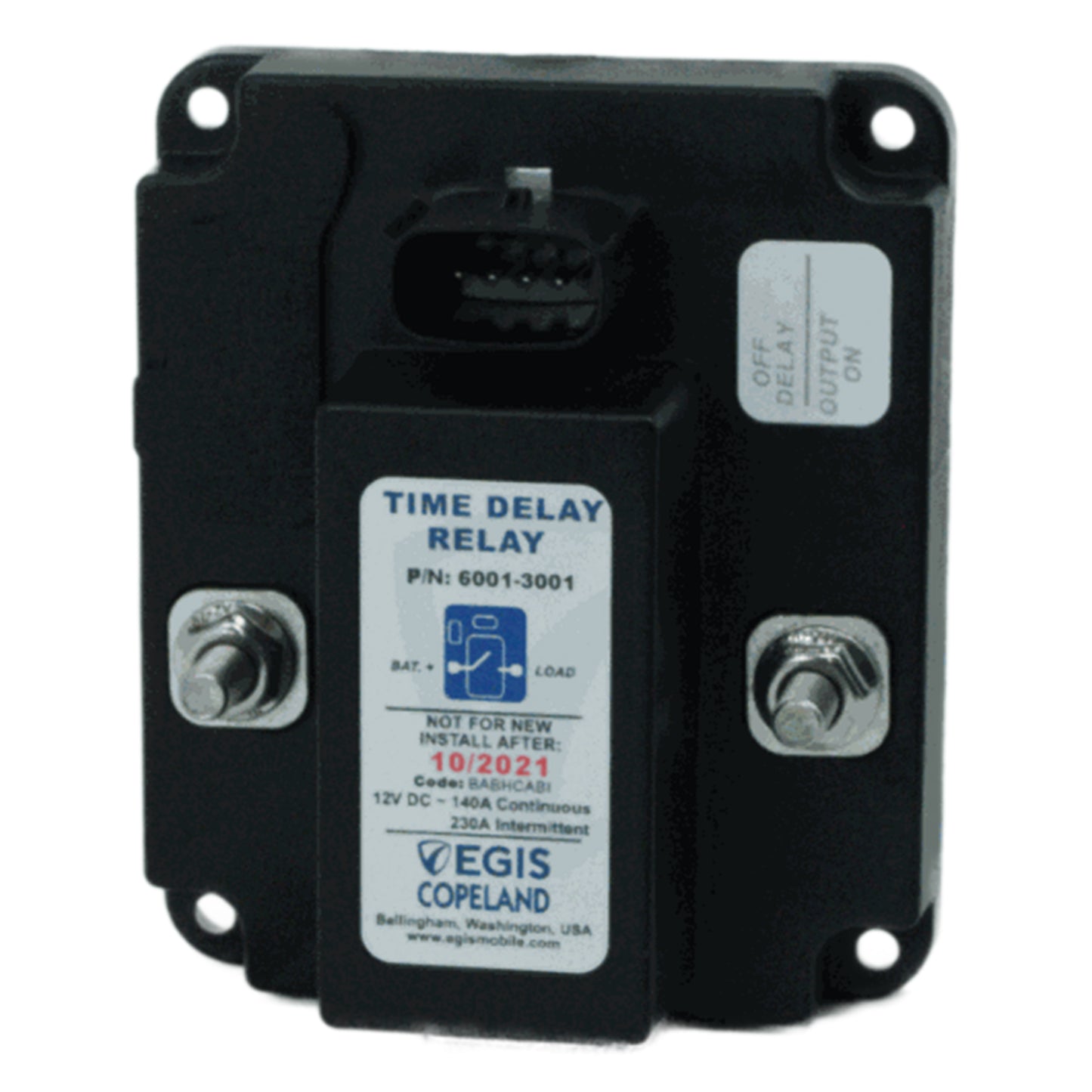 160 A Time Delay Relay (TDR)