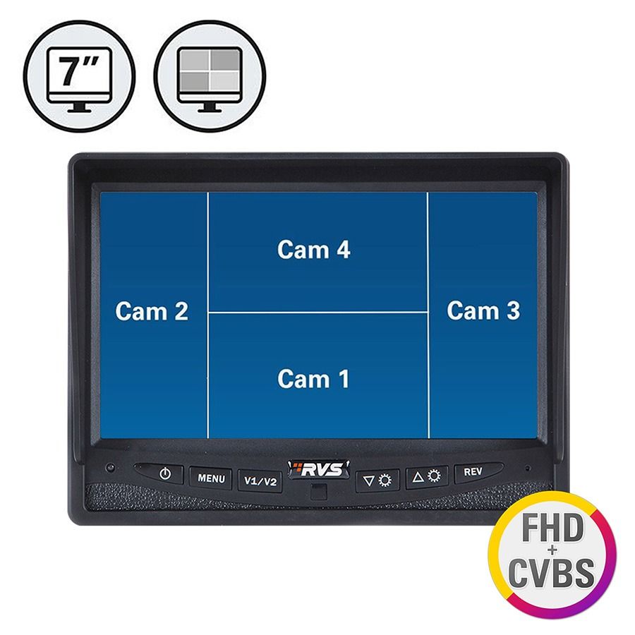 Rear View Safety FHD 7" Monitors 10