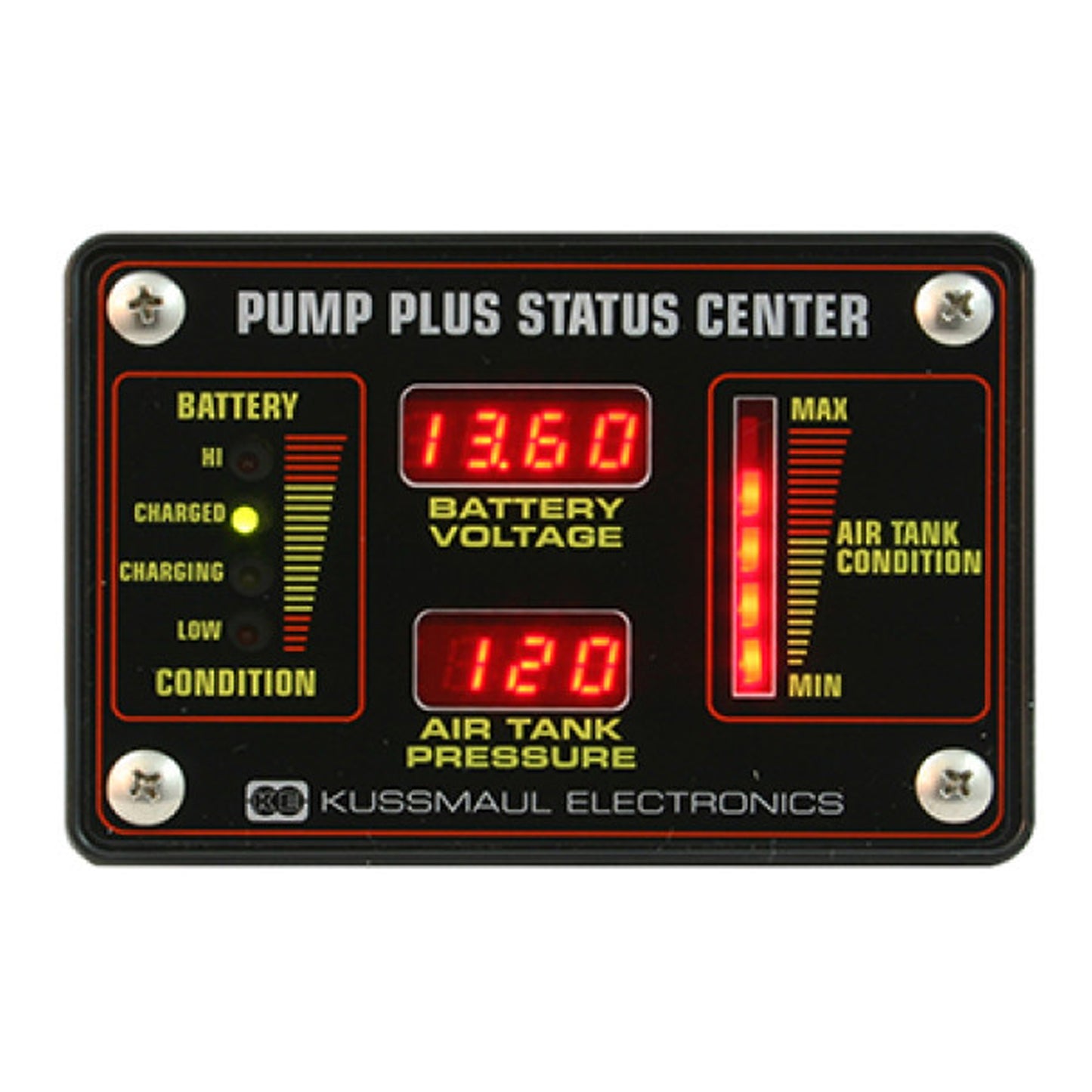 Kussmaul Auto Pump Status Center Voltage & Pressure