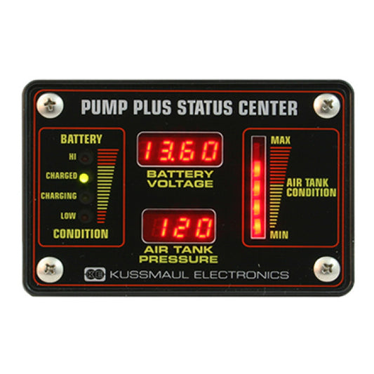 Kussmaul Auto Pump Status Center Voltage & Pressure