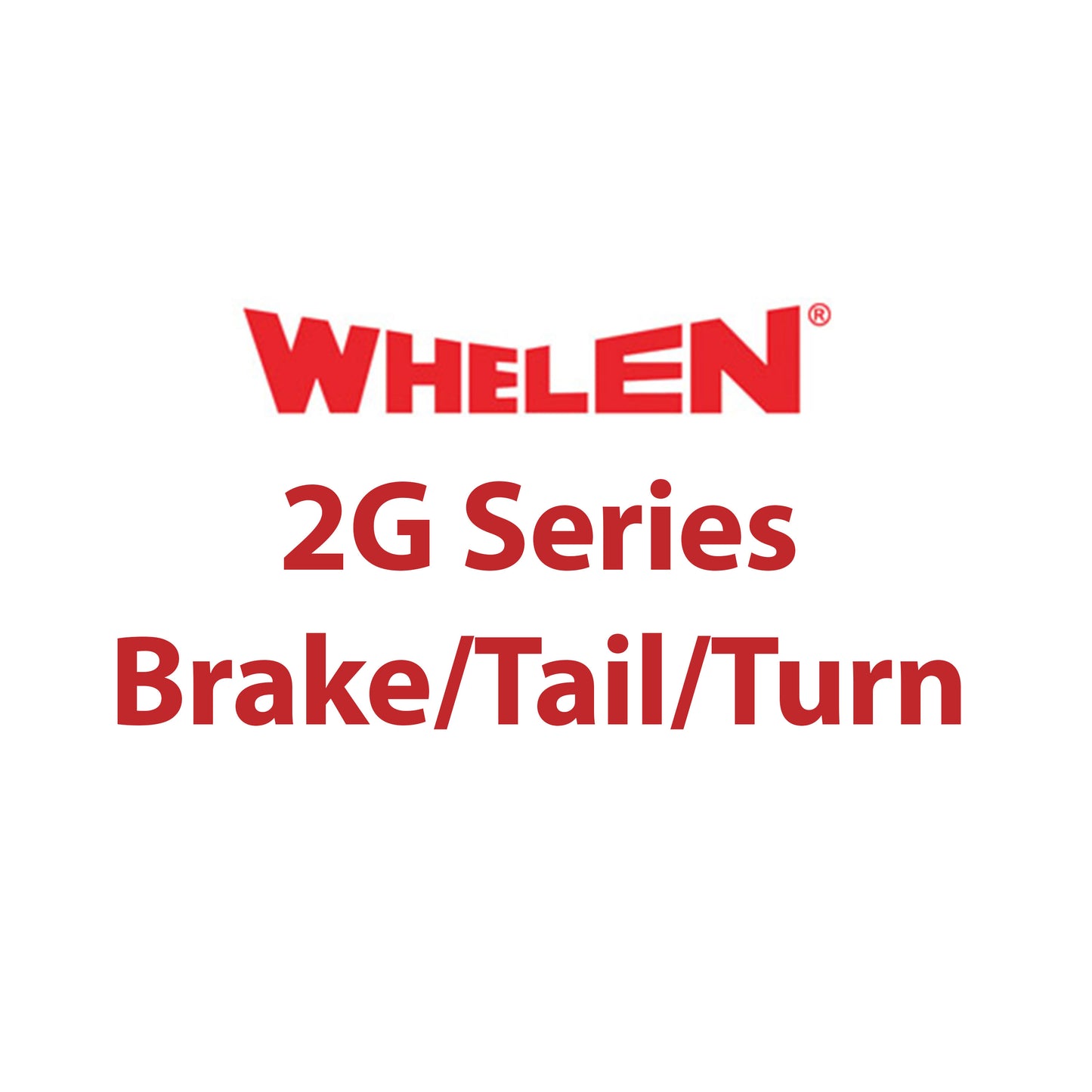 Whelen 2G Series Super-LED® Brake/Tail/Turn