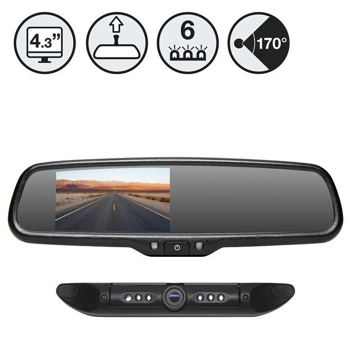 Rear View Safety License Plate Backup Camera System