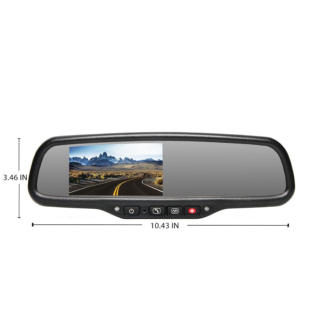 Rear View Safety G-SERIES Backup Camera System with Auto Dimming and OnStar 2