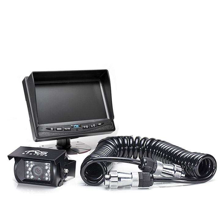 Rear View Safety Backup Camera System with Trailer Tow Quick Connect Kit 10