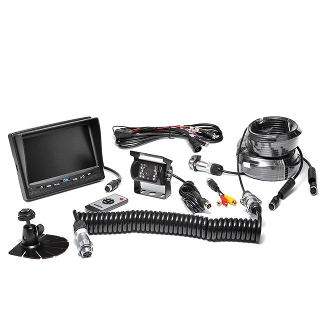 Rear View Safety Backup Camera System with Trailer Tow Quick Connect Kit 3