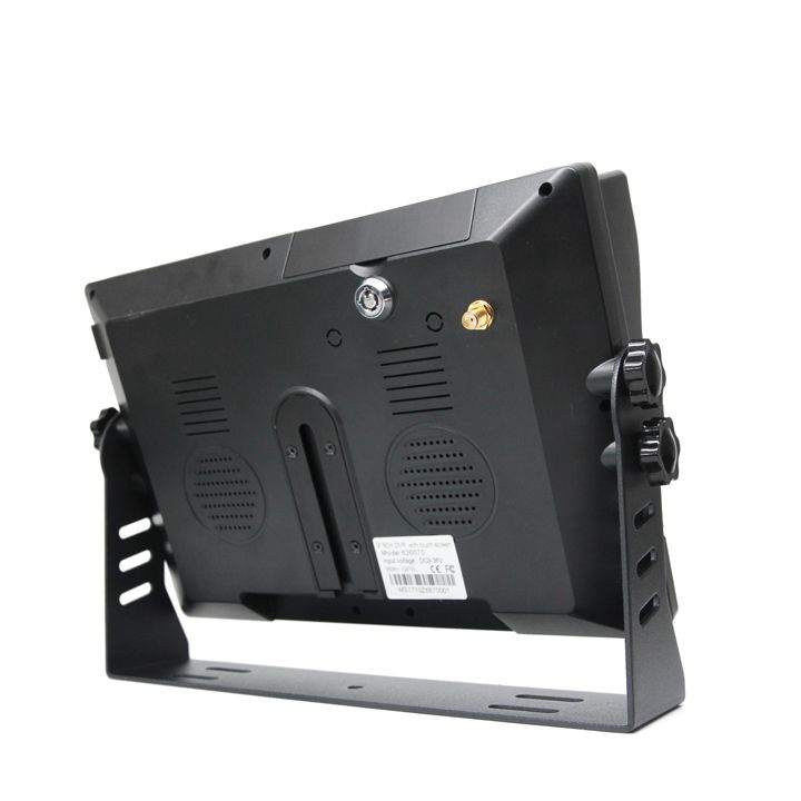Rear View Safety 9" LED 6 Channel Split Screen Monitor with Built-in DVR 4