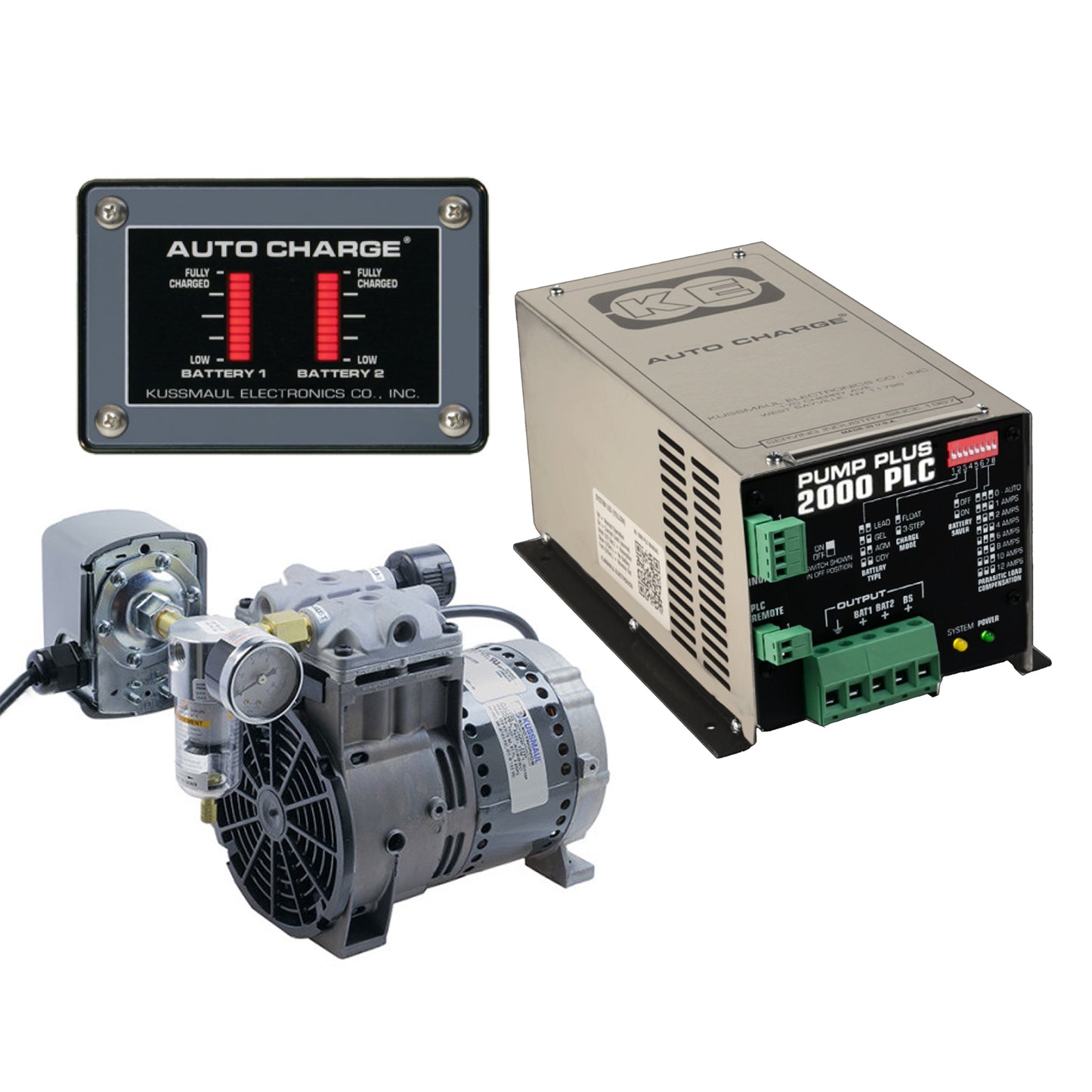 Kussmaul Charger Auto Pump AC & Auto Eject Kits