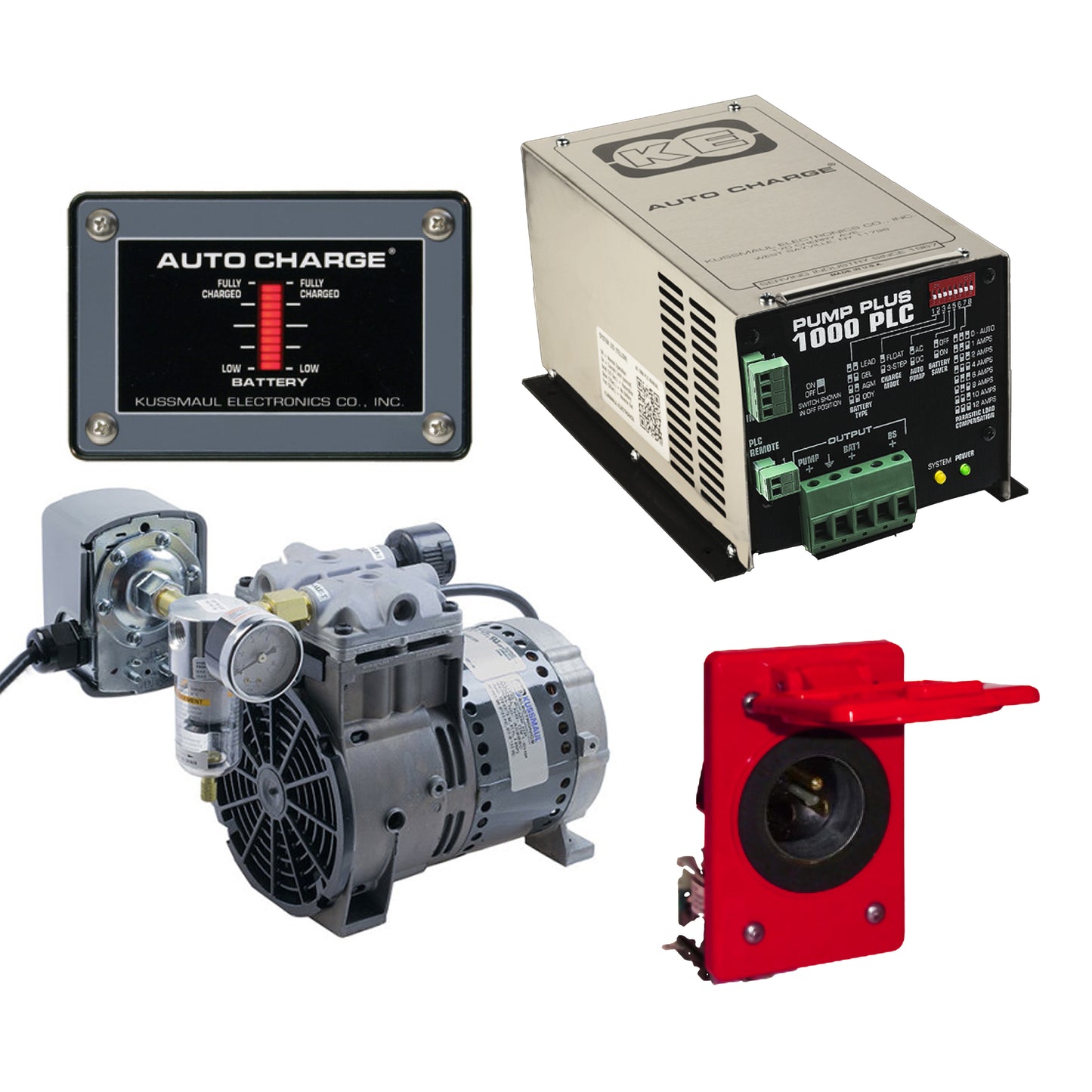Kussmaul Charger Auto Pump AC & Auto Eject Kits
