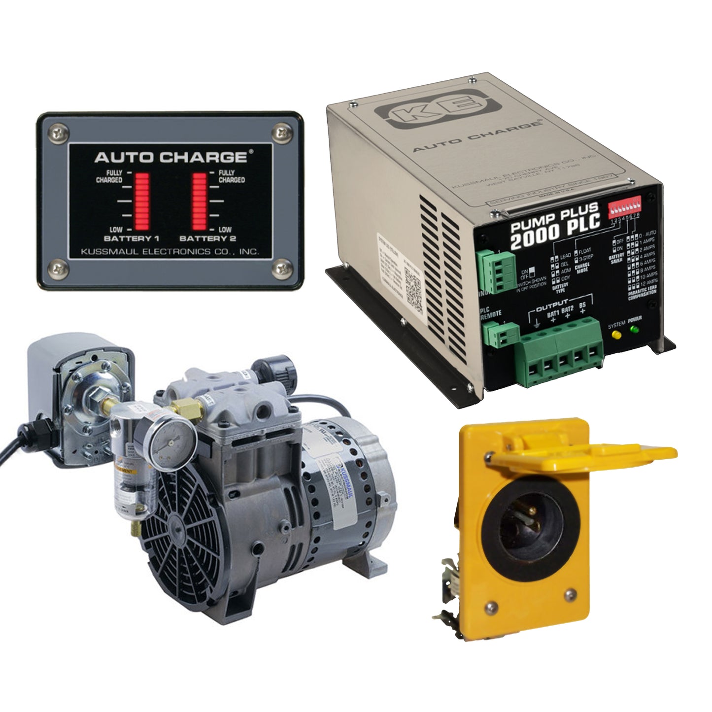Kussmaul Charger Auto Pump AC & Auto Eject Kits