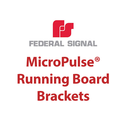 Federal Signal MicroPulse® Running Board Brackets