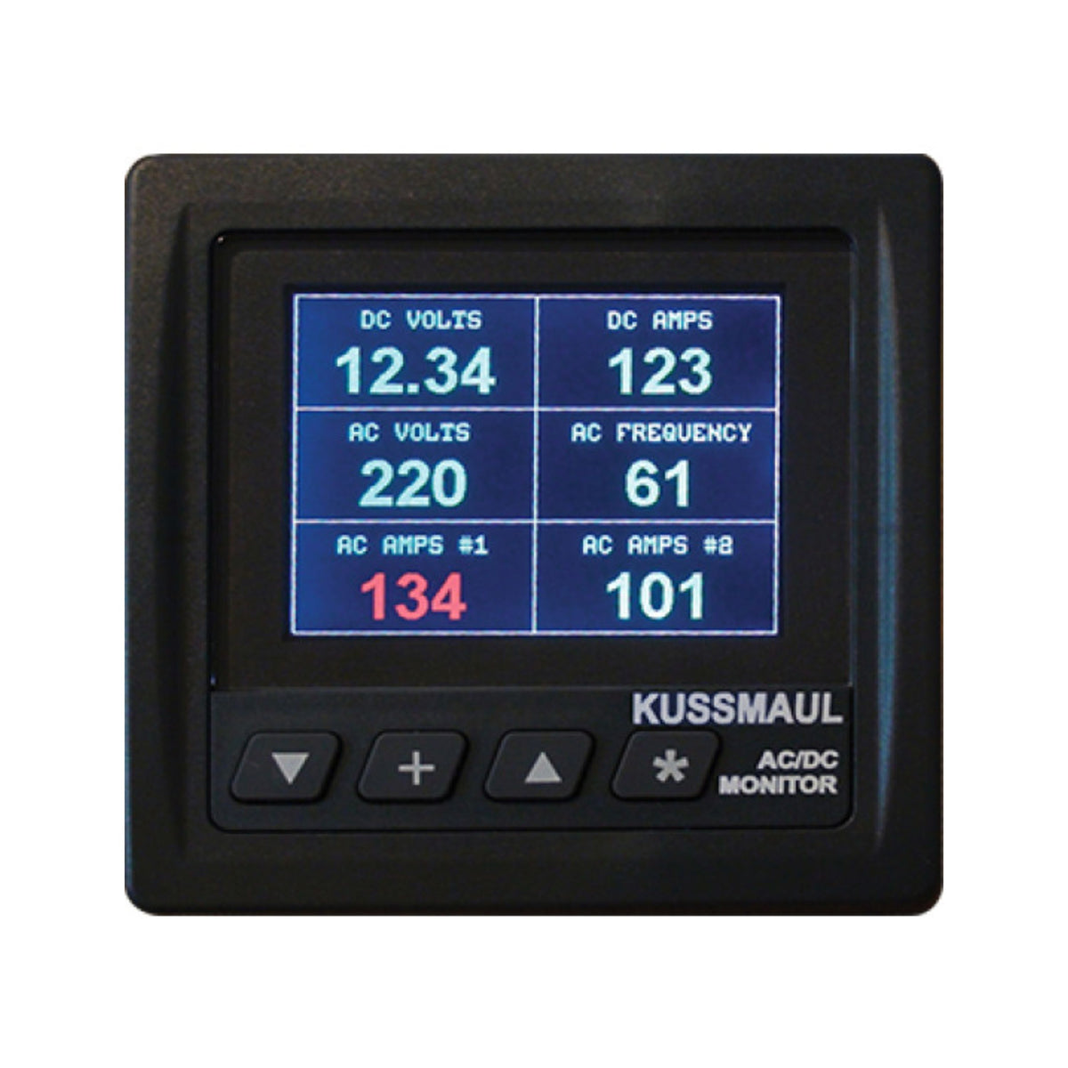 Kussmaul Generator AC/DC System Monitor (VAAFH AC/DC Meter)