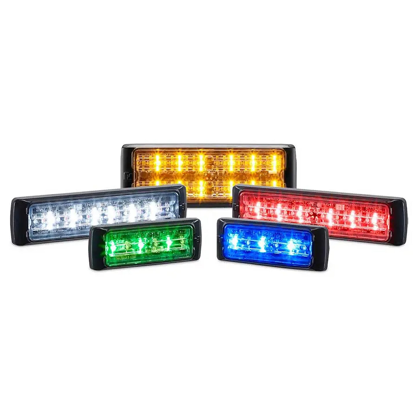 Federal Signal rectangular LED warning lights