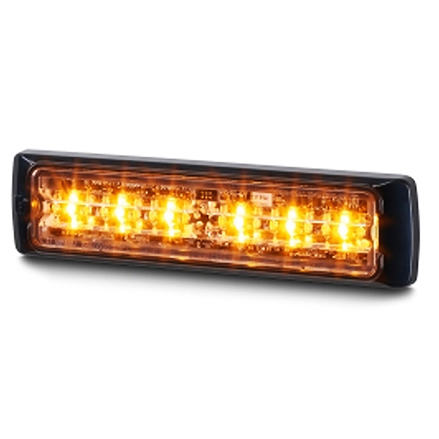 Federal Signal amber rectangular 6 LED warning light