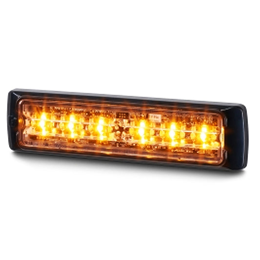 Federal Signal amber rectangular 6 LED warning light
