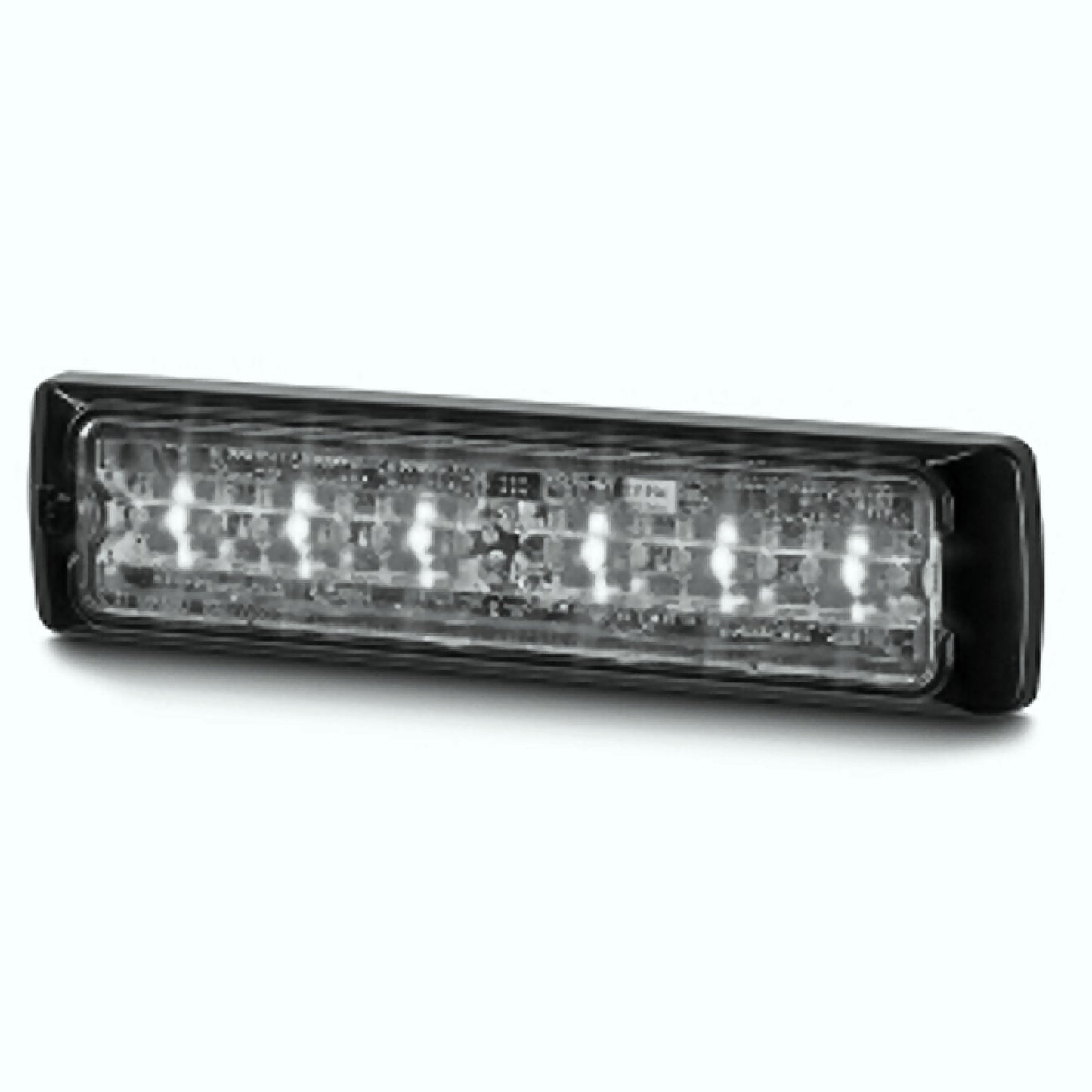Federal Signal white rectangular 6 LED warning light