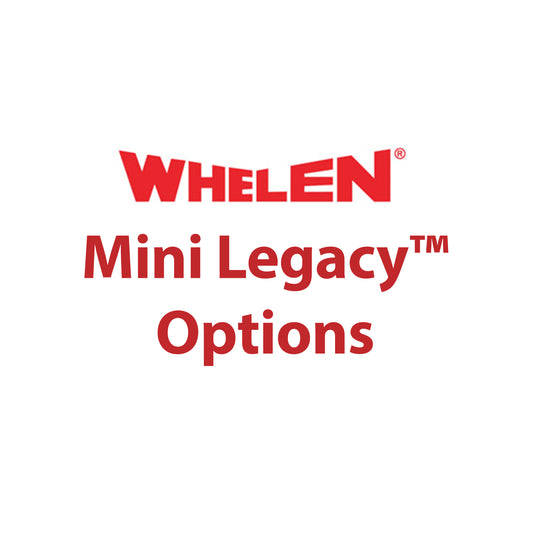 Whelen Mini Legacy™ Super-LED® Options