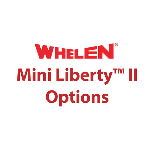 Whelen Mini Liberty™ II Super-LED® Options