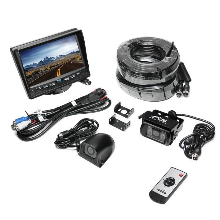 Rear View Safety Backup Camera System with Side Camera 2