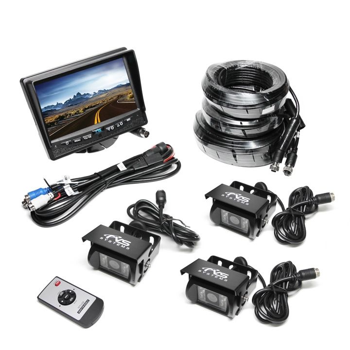 Rear View Safety Backup Camera System | Three Camera Setup 2
