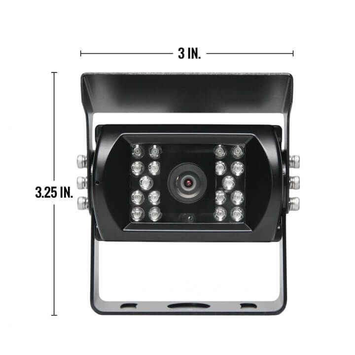 Rear View Safety Backup Camera System For Tractor-Trailer with Integrated Sensors | 4 Camera Setup 3