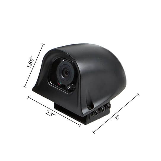 Rear View Safety Backup Camera System For Tractor-Trailer with Integrated Sensors | 4 Camera Setup 5