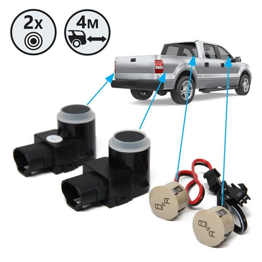 Rear View Safety Blind Spot Sensor System