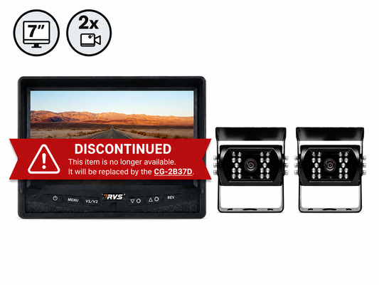 Rear View Safety Backup Camera System | Two Camera Setup