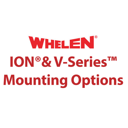Whelen ION® and V-Series™ Mounting Options