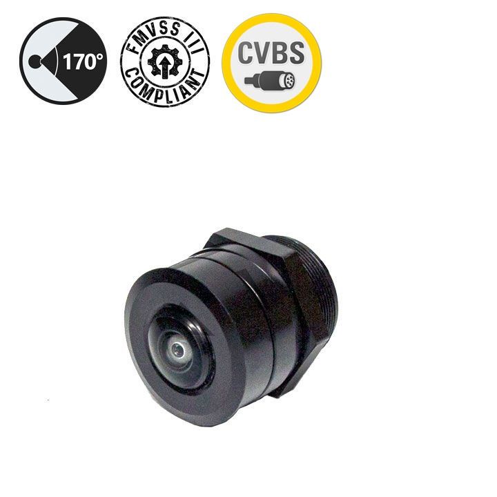 Rear View Safety Flush Mount Backup Camera (FMVSS 111 Compliant)