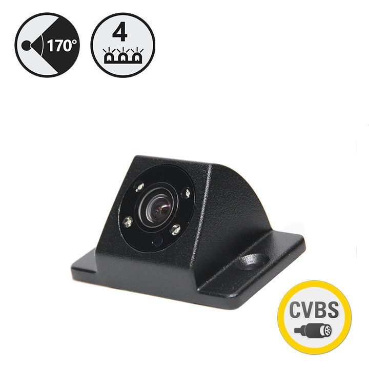 Rear View Safety Surface Mount Backup Camera with Infrared Illuminators