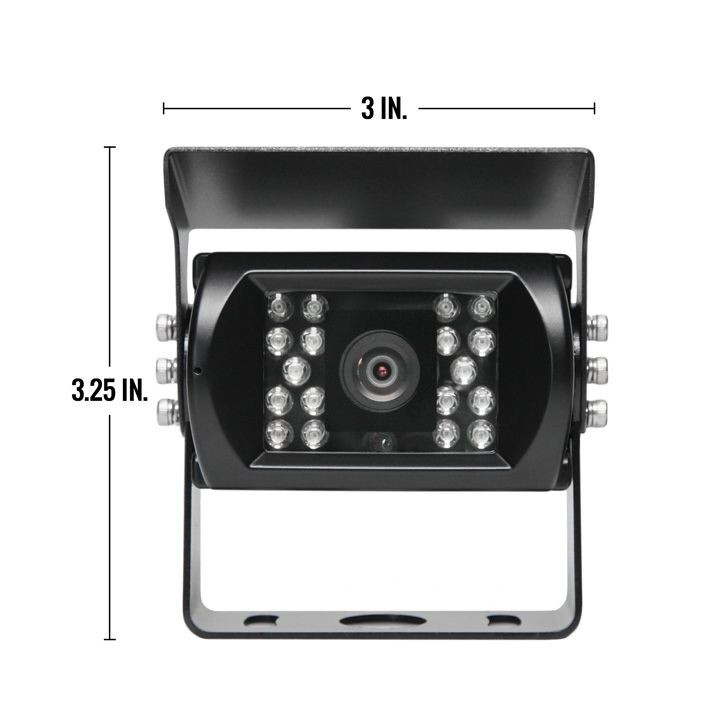 Rear View Safety 130° Backup Camera with 18 infrared illuminators 2